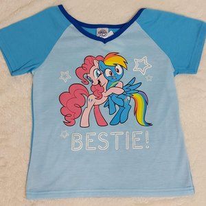 My Little Pony Kids Blue Small Graphic Tee